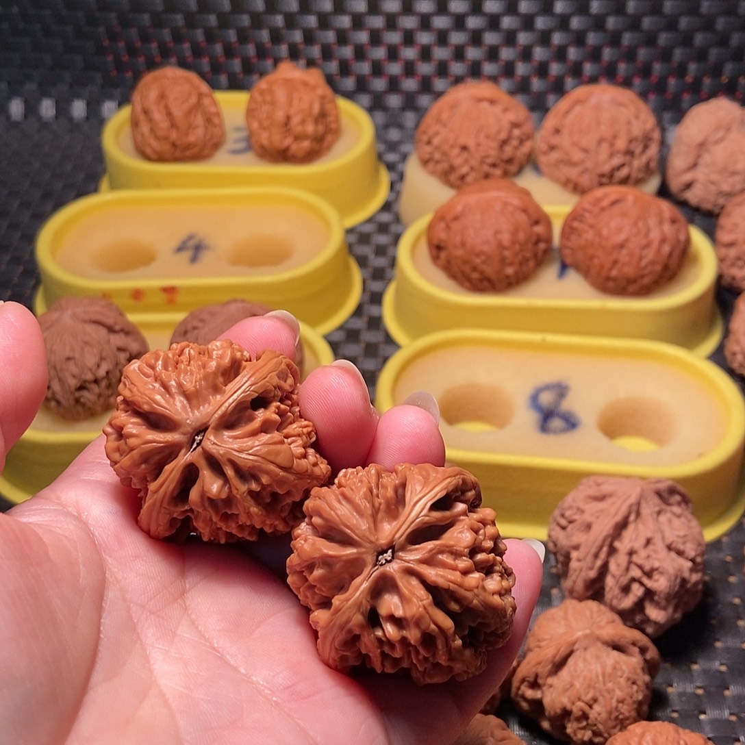 好***见文玩核桃吊坠大古石08