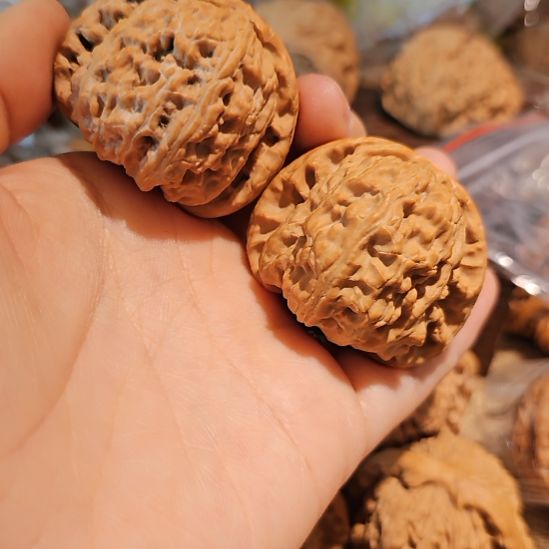 静***缘文玩核桃吊坠43白狮子