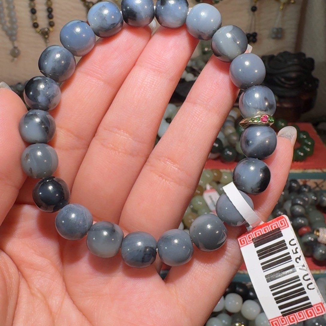 無***和田玉未镶嵌手链