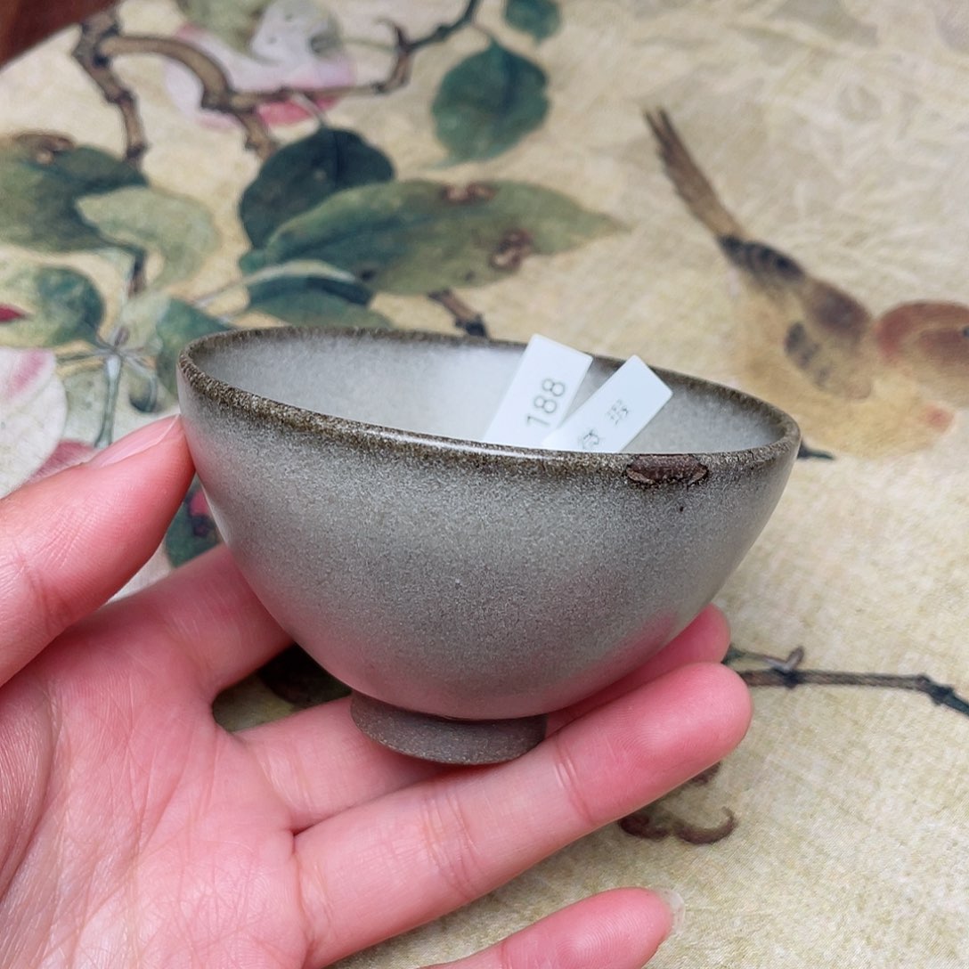 茶盏188 福临号建盏主人杯微瑕