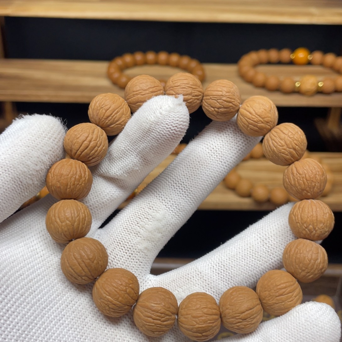 吊坠猴头核桃凤羽素皮