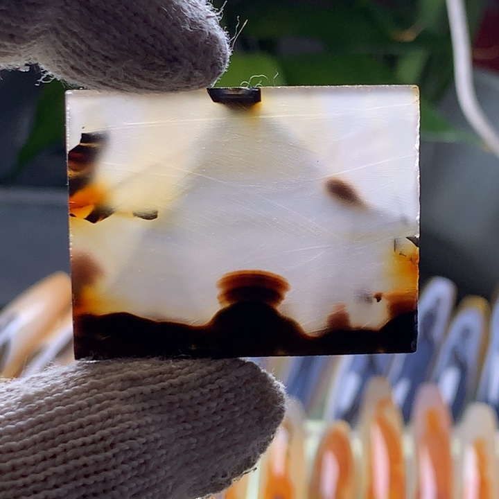 未镶嵌玛瑙/玉髓珠宝半成品115