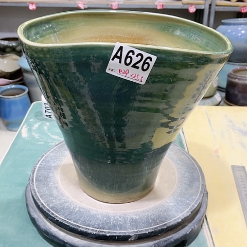 红陶景德镇陶瓷花盆手工