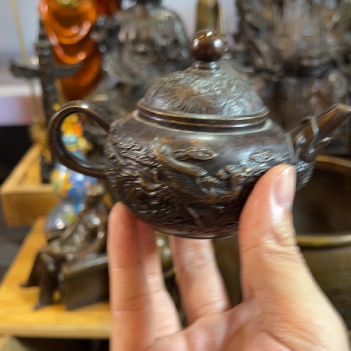 黄铜案台摆件物品摆件