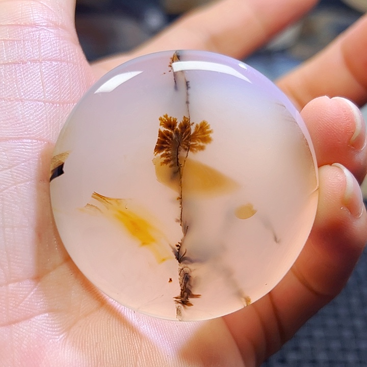 未镶嵌玛瑙/玉髓珠宝半成品