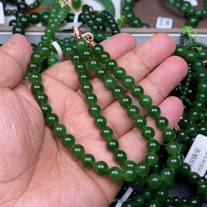 项链未镶嵌和田玉（碧玉）用****58mm