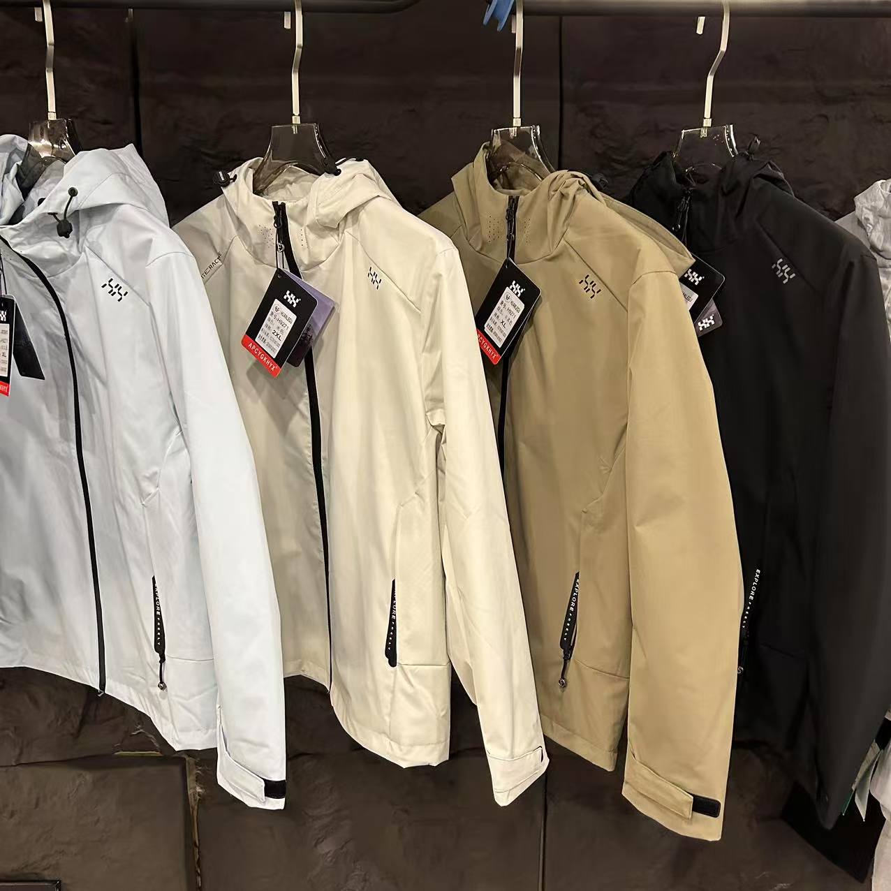 9271新款男士户外软壳冲锋衣