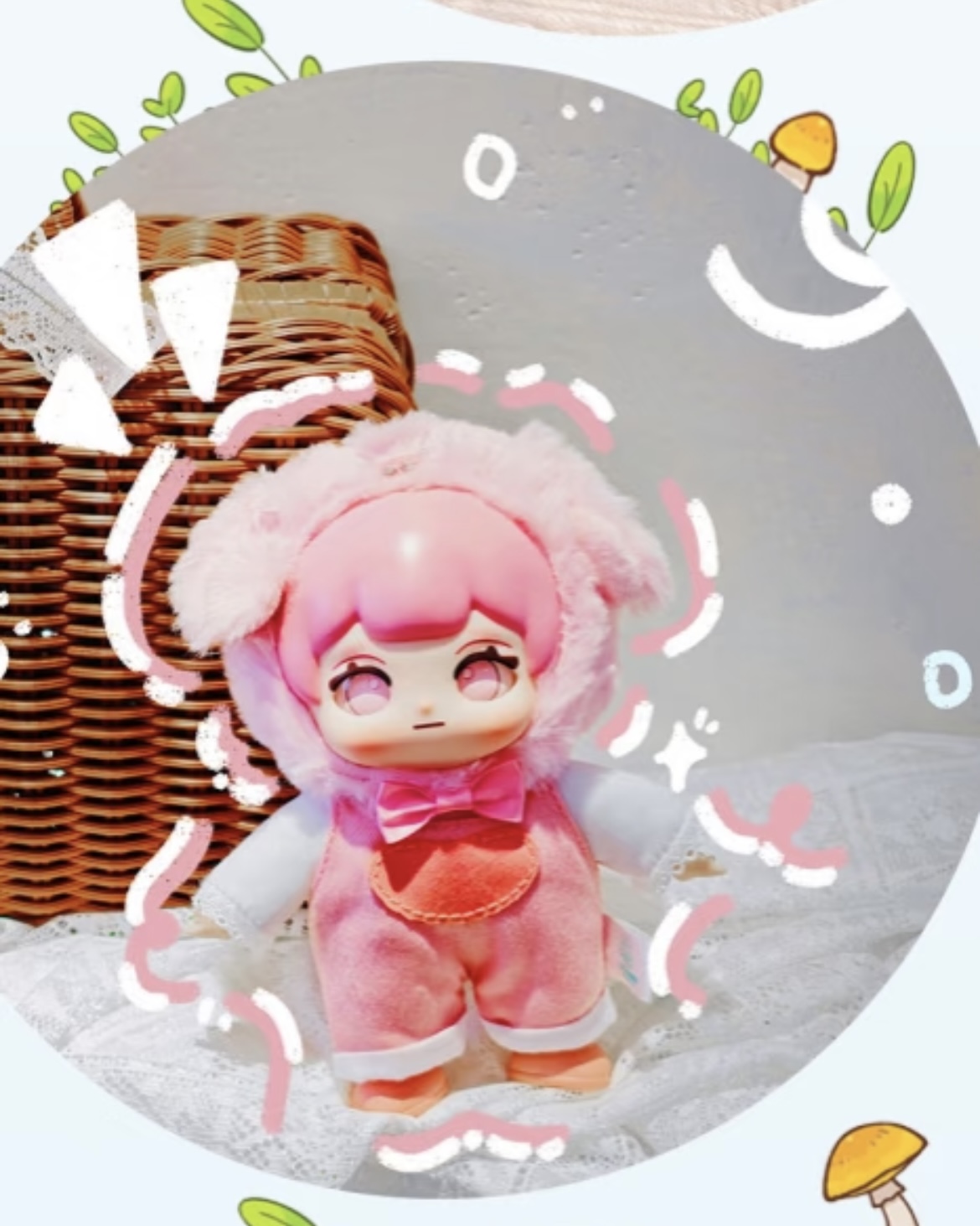 开播福福【福禄娃】Pimi动物扮演日记毛绒盲盒