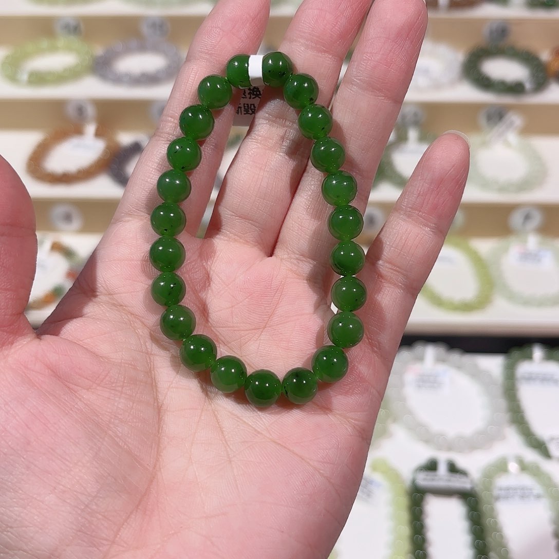 和田玉手链未镶嵌a