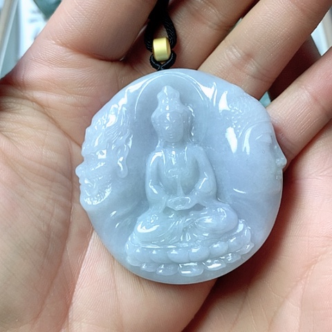 翡翠颈饰未镶嵌天然缅甸翡翠a货