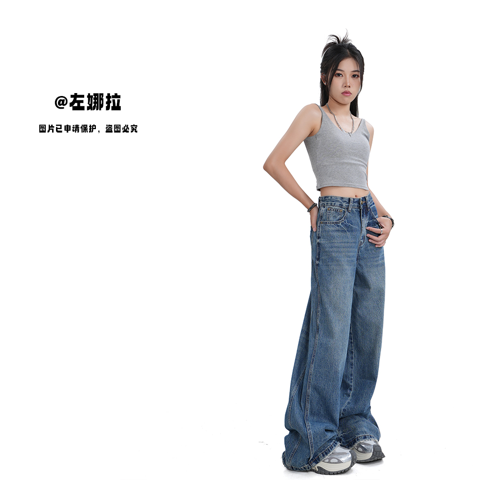 【A3338】2025夏季新款直筒牛仔裤