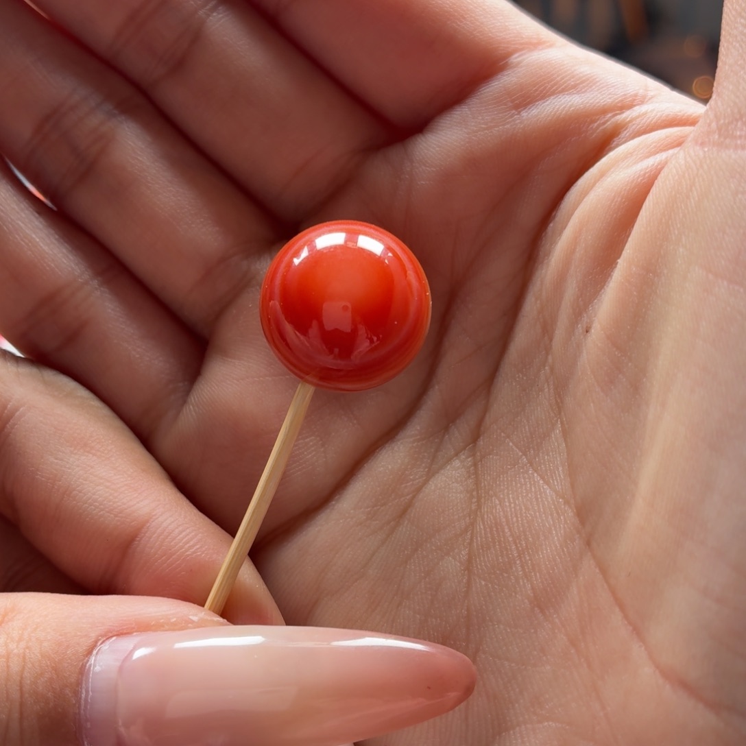 ****缝南红玛瑙未镶嵌单珠原矿保山南红