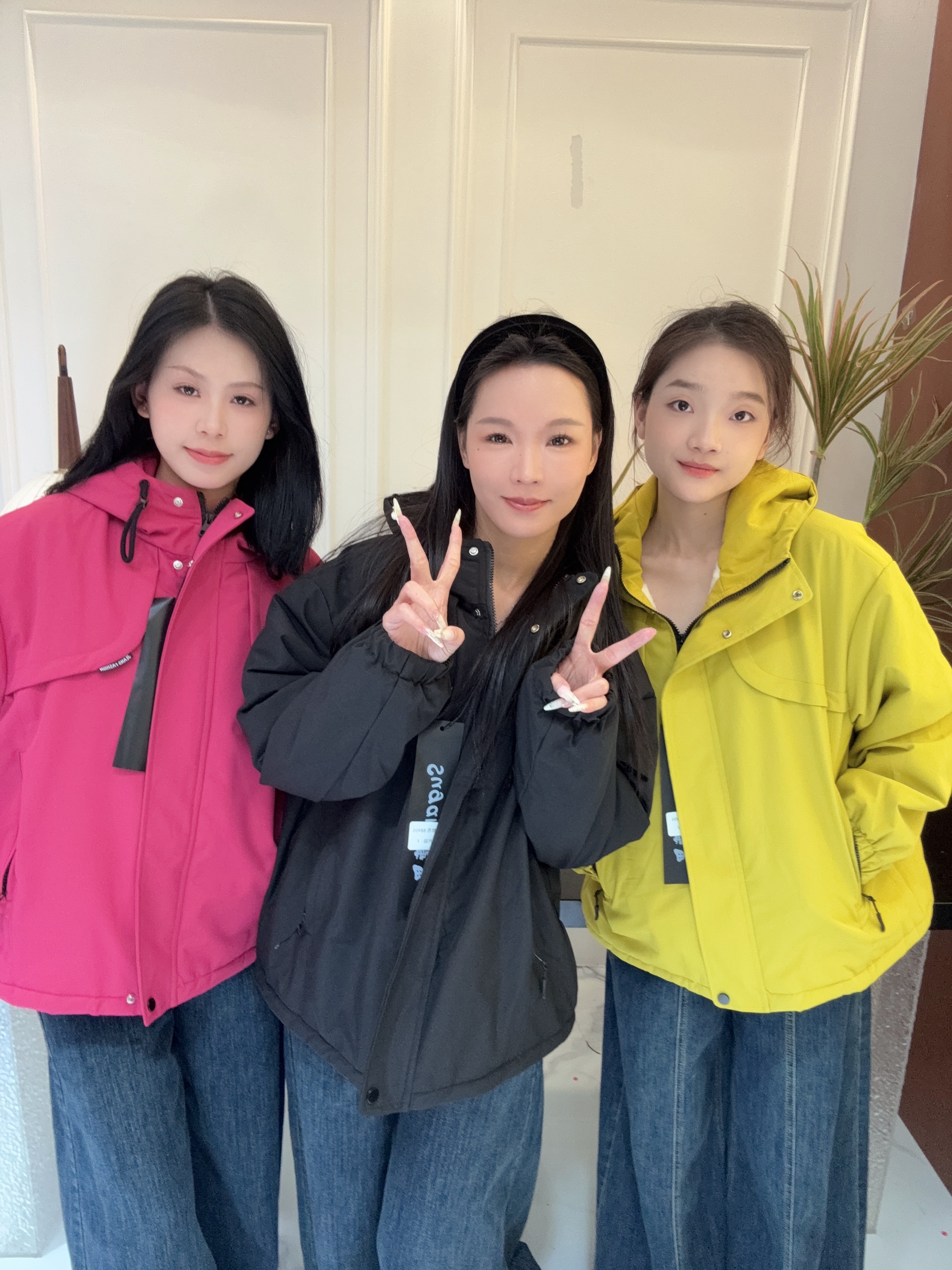 厚款防水棉服加绒连帽滑雪服常规外套见外包装:88905