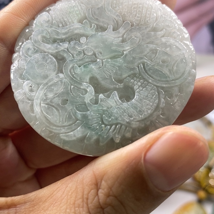 A***T翡翠未镶嵌吊坠(不含链)