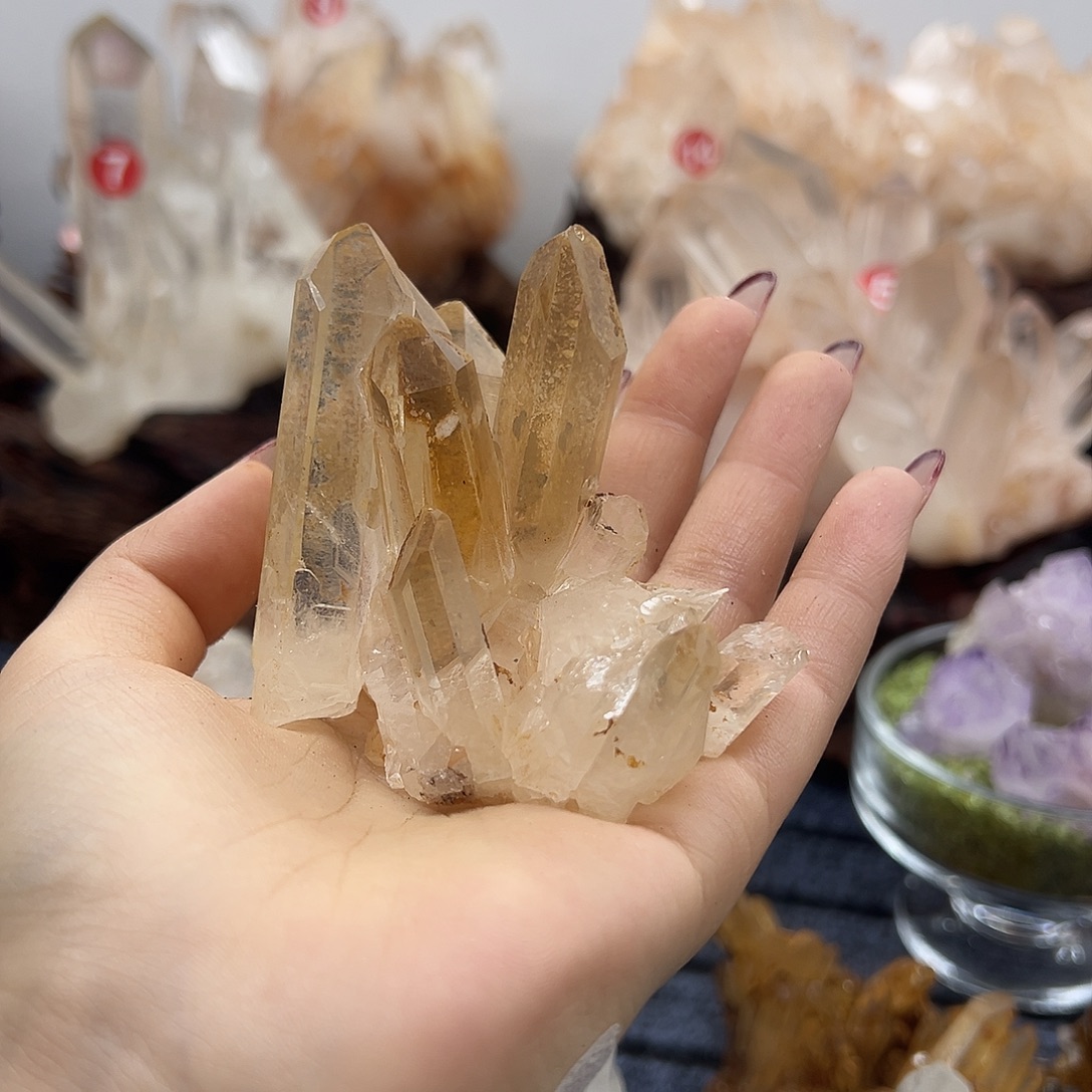 八***～珠宝半成品水晶银S925镶嵌