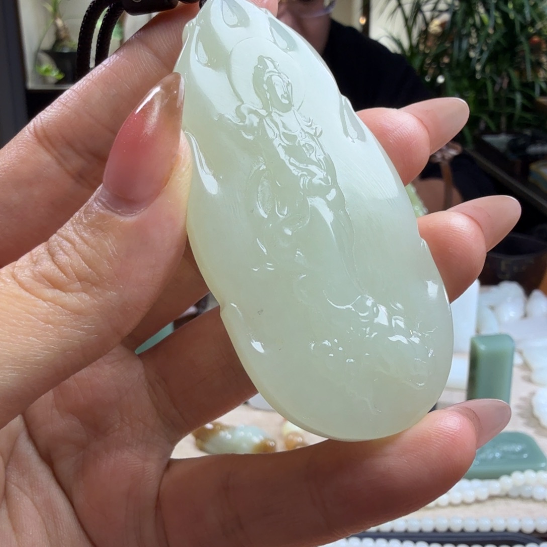 和田玉挂件未镶嵌用****6