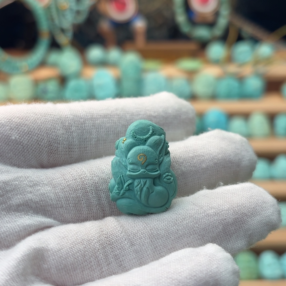 绿松石未镶嵌配饰