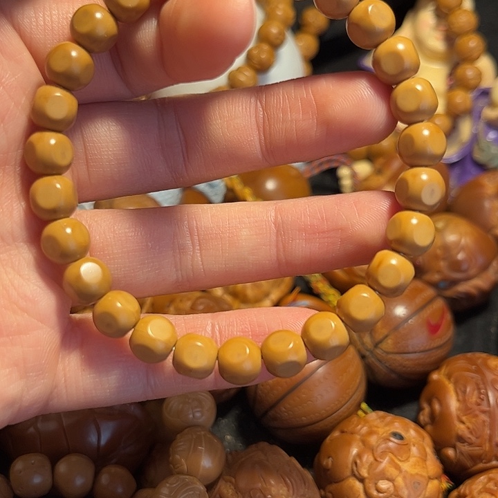 手串/手链橄榄核猴头0.8六方