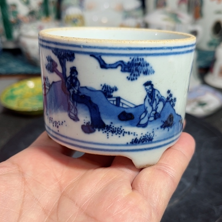 紫砂茶叶罐青花88888888888