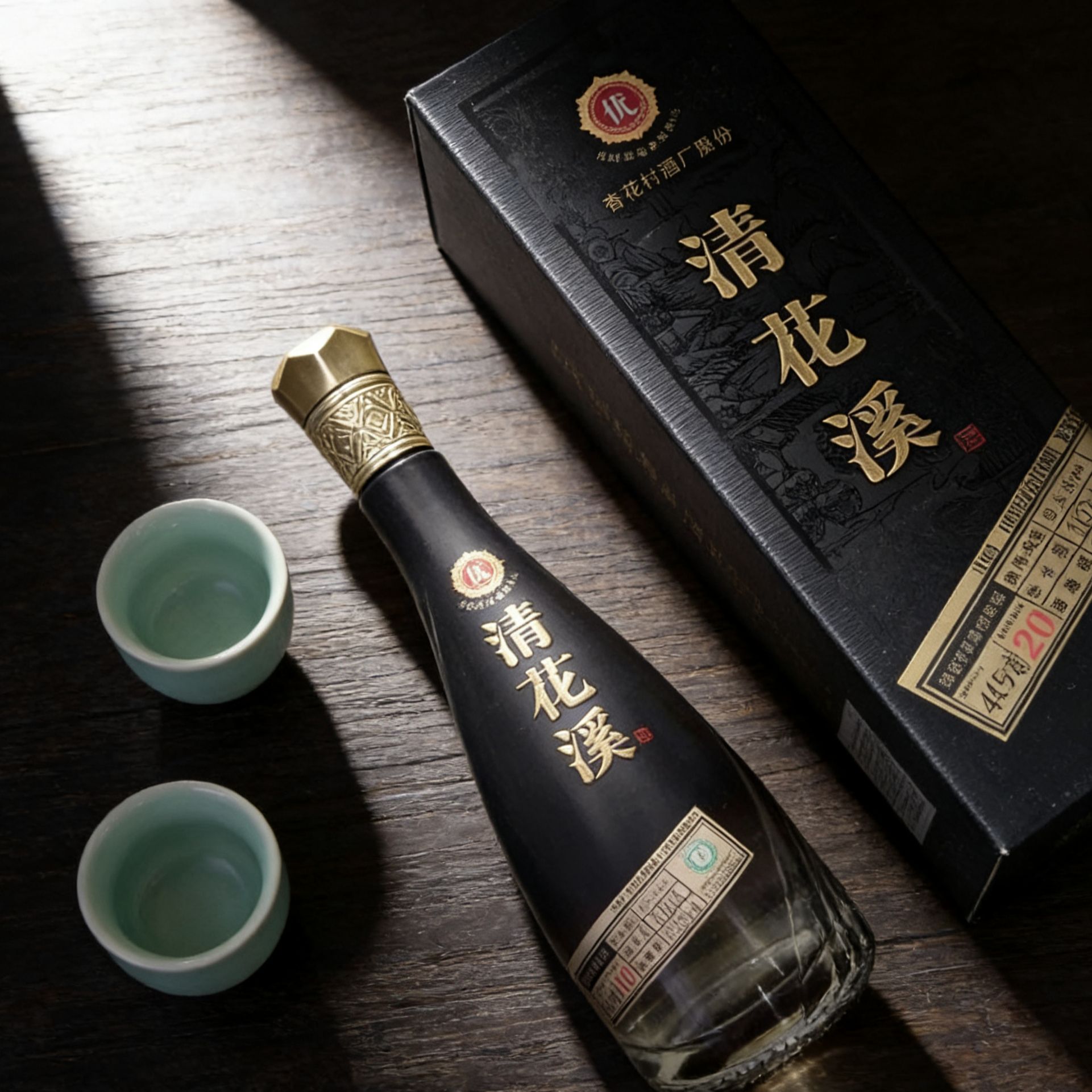 清花溪53度清香型纯粮酒适合宴请送礼475ml53%Vol475