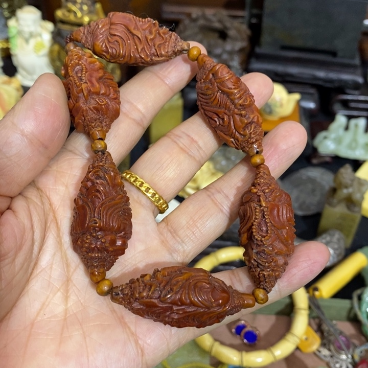 橄榄核吊坠圆*精品小件精品小件