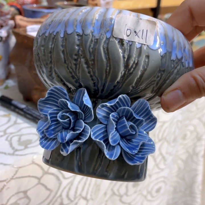 多肉花盆满15包邮爱退款拉黑