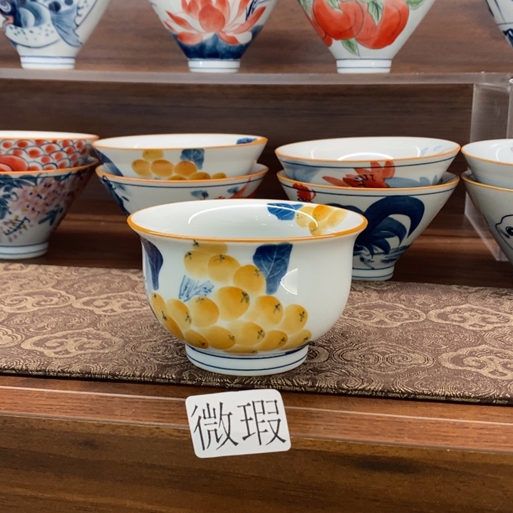 釉下老陶泥手工绘制