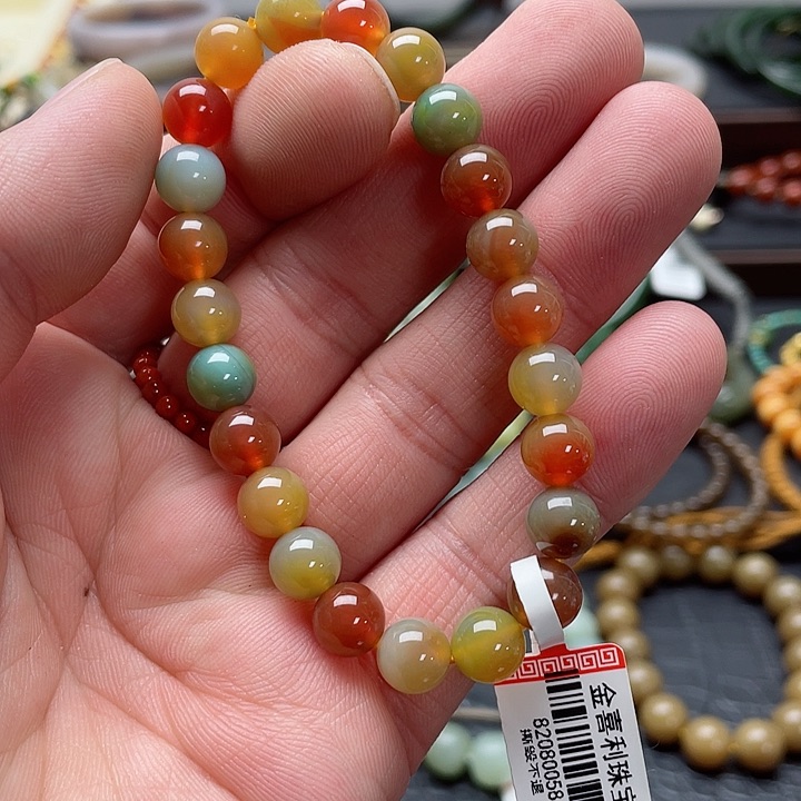 玛瑙/玉髓手链未镶嵌