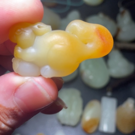 和田玉（白玉）未镶嵌玉牌