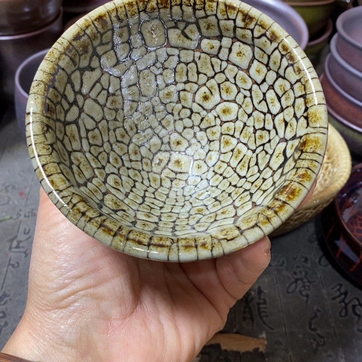 茶盏建阳建盏微瑕束口