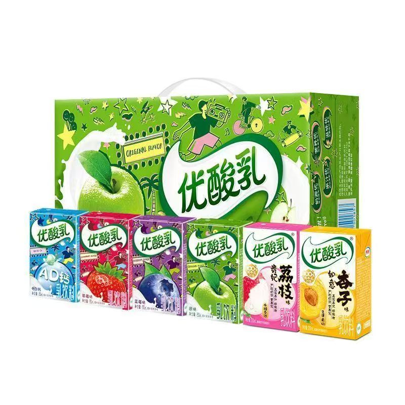 伊利优酸乳250ml*24盒(新日期)