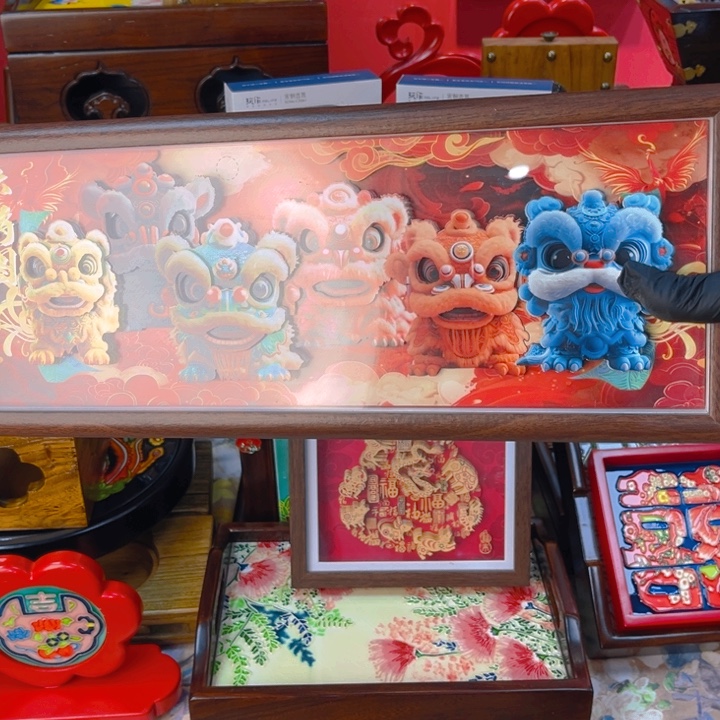加大款瓷板画艺术作品