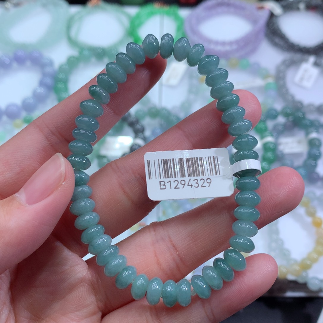 翡翠手链未镶嵌天然