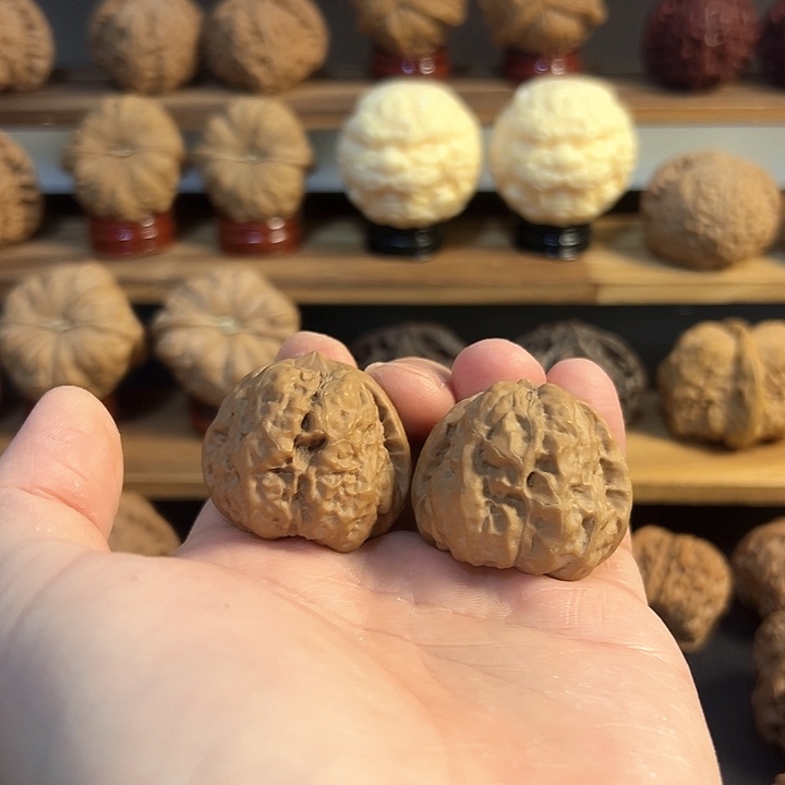 核桃手串/手链37尺寸蛤蟆头，全品无修