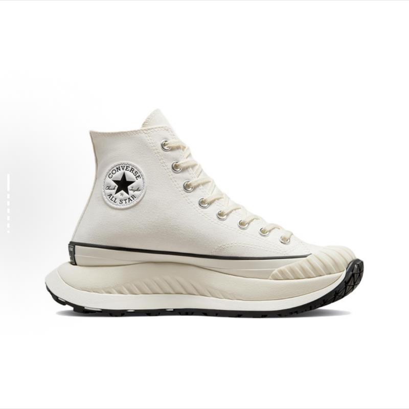 Converse匡威1970s 复古厚底 高帮 帆布鞋 男女同款 白色 A01682C
