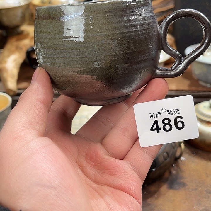 沁庐柴窑古法柴烧全手工茶具