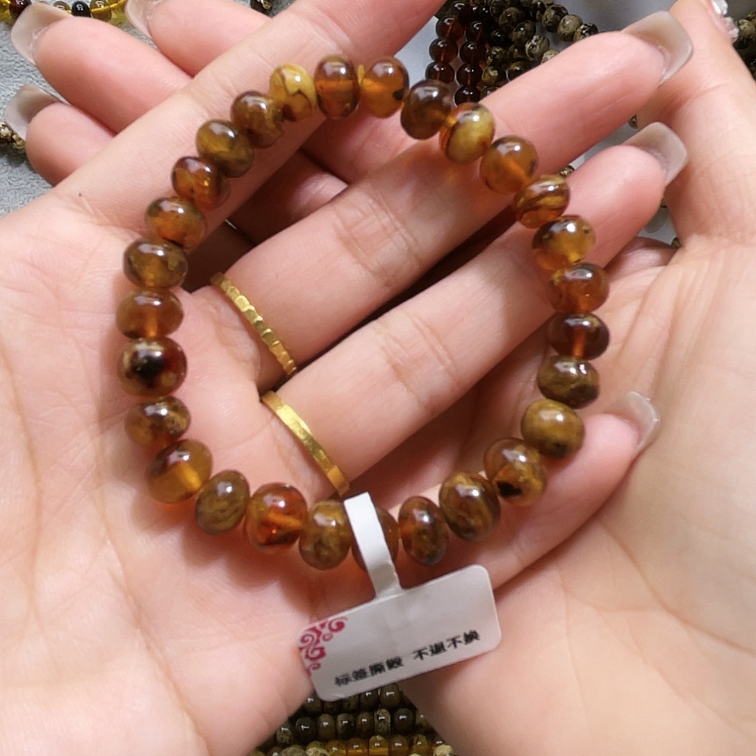 琥珀未镶嵌裸石8+