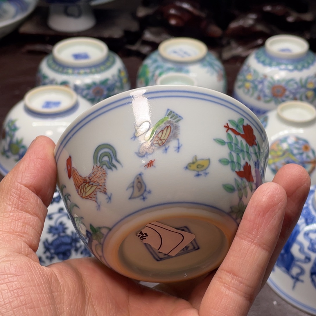 瓷片景德镇陶瓷现代手工陶瓷茶具