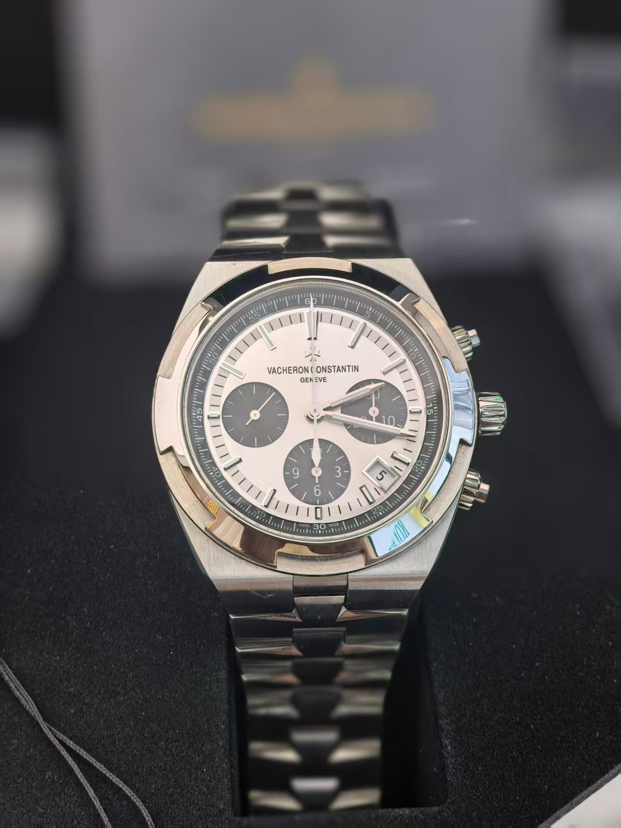 99新 Vacheron Constantin/江诗丹顿 5500江诗丹顿白熊猫腕表42mm
