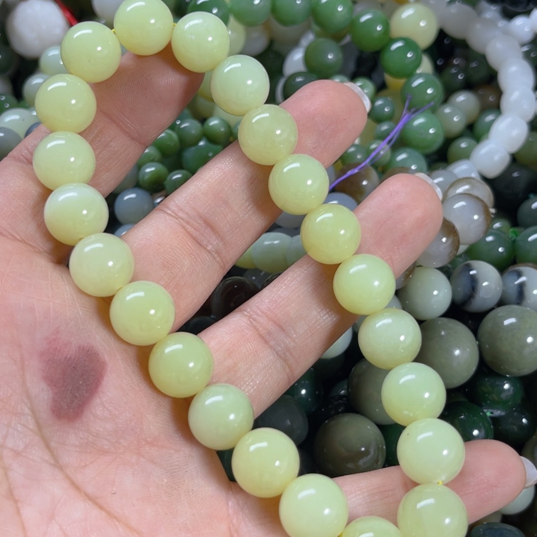 和田玉手链未镶嵌