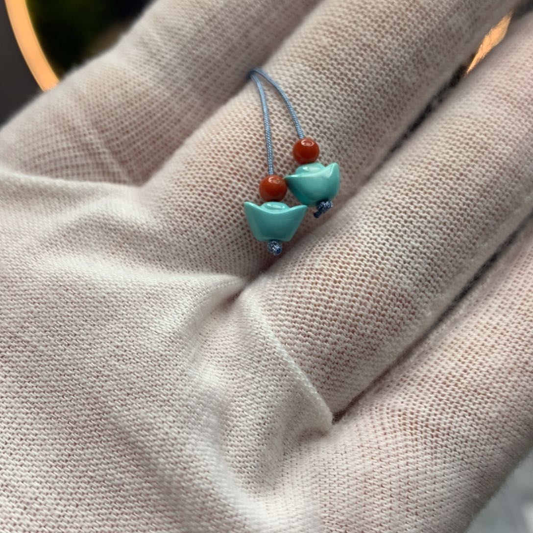 绿松石挂件未镶嵌