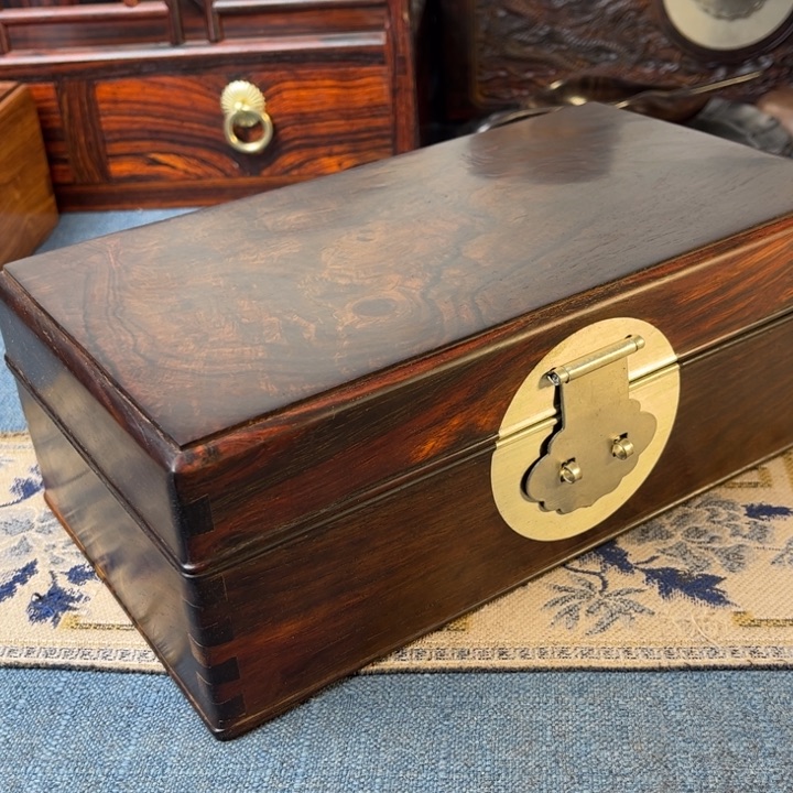 贡木交趾黄檀首饰盒25