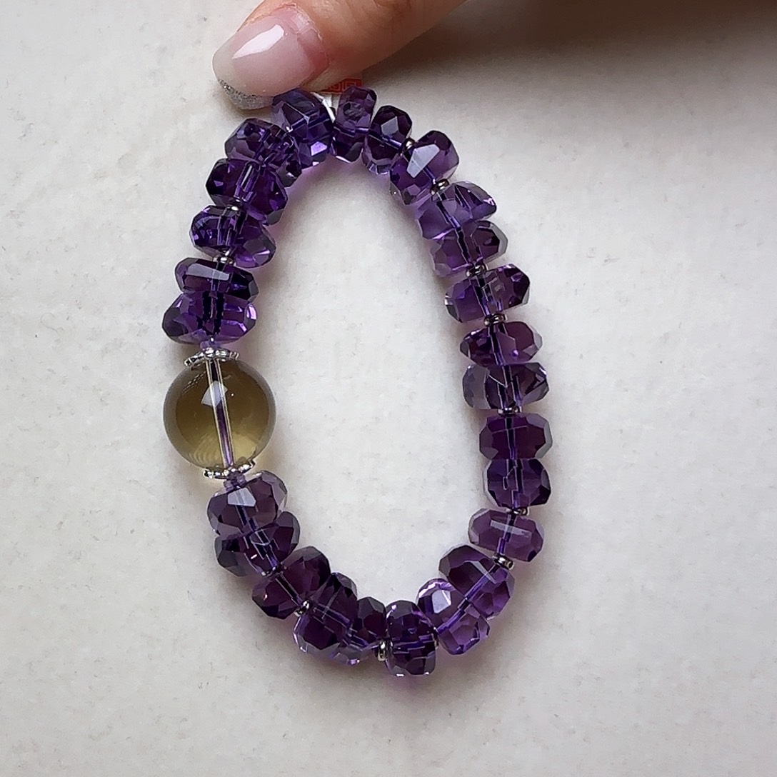 水晶手链未镶嵌大气上档次