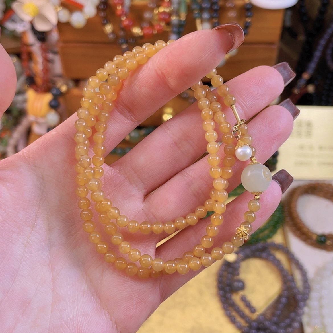 【闪购商品】和田玉手链未镶嵌