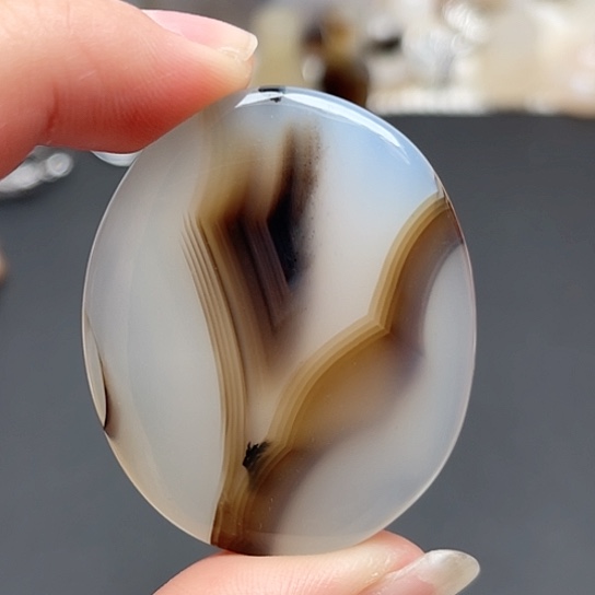 玛瑙/玉髓珠宝半成品未镶嵌