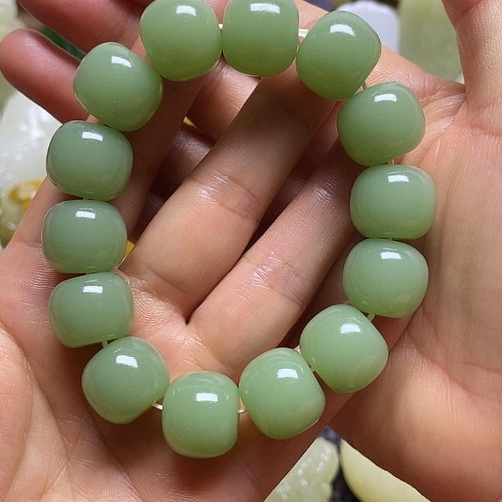玉天然桌面小摆件