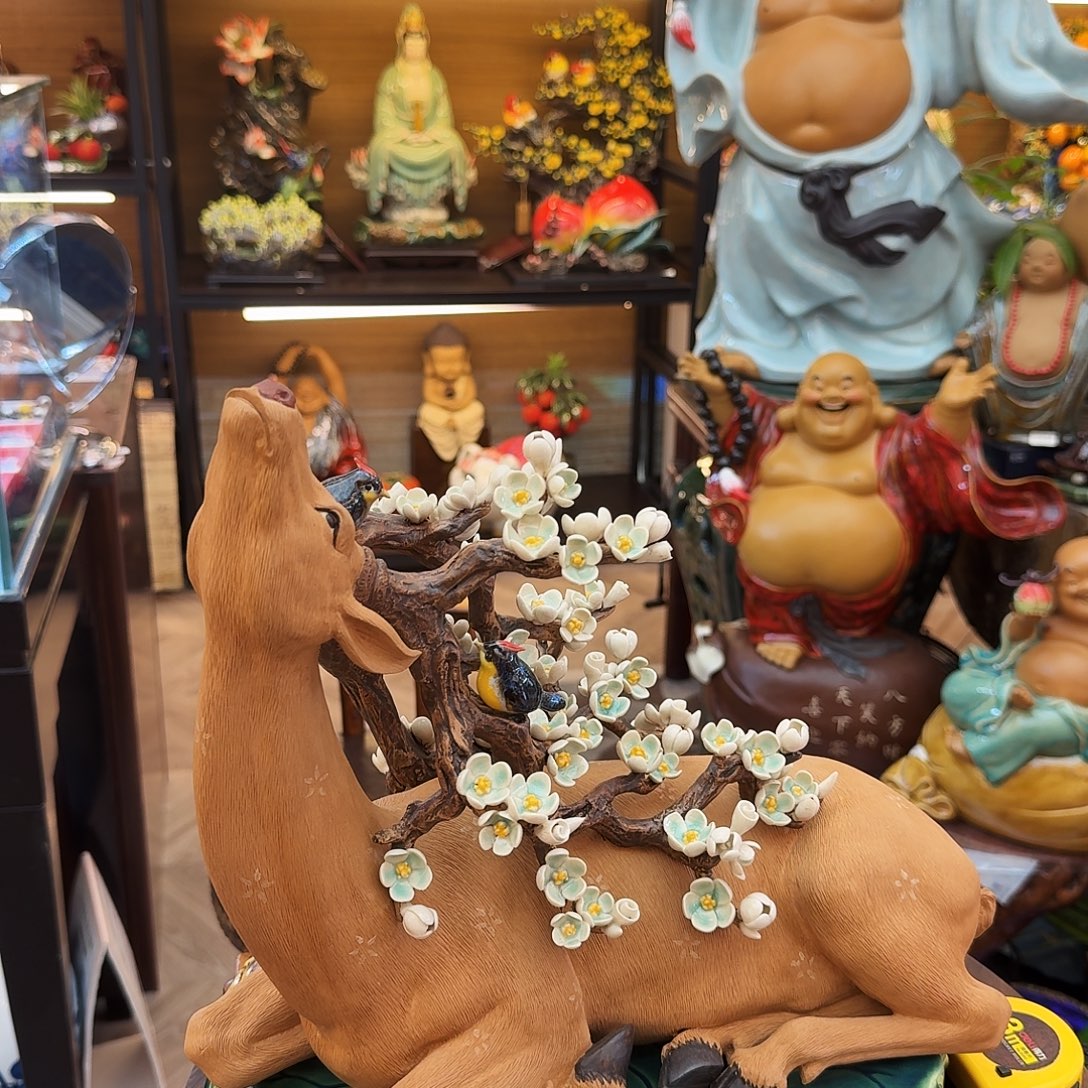 为***候陶瓷一路生花精品名家