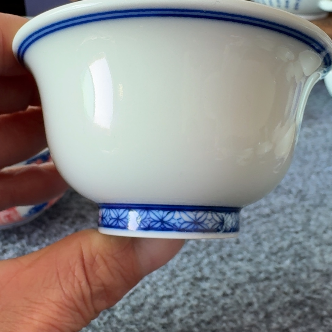 现代景德镇陶瓷手绘茶具