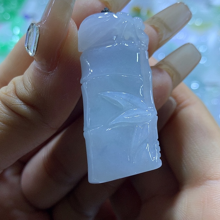 翡翠未镶嵌颈饰天然翡翠A货吊坠