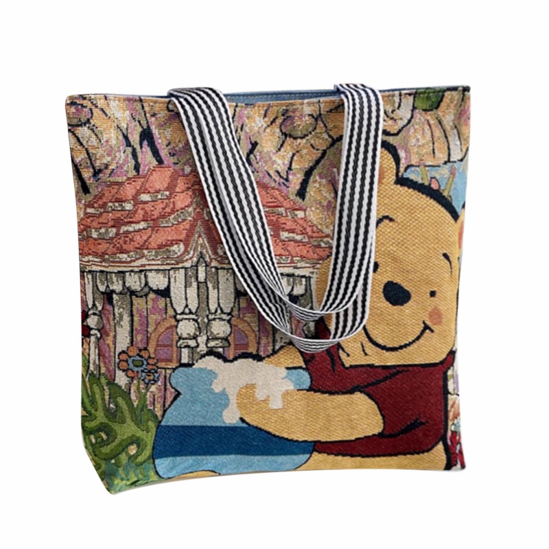 青漾时光小熊拉链包